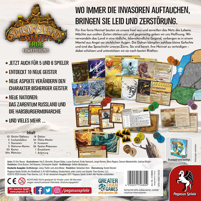 Spirit Island: Zerklüftete Erde