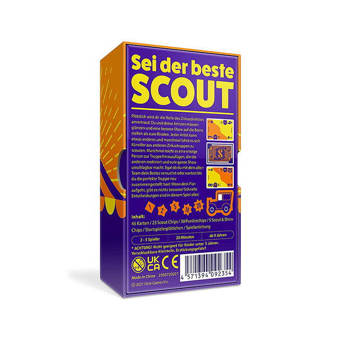 Spielschachtel Rückseite