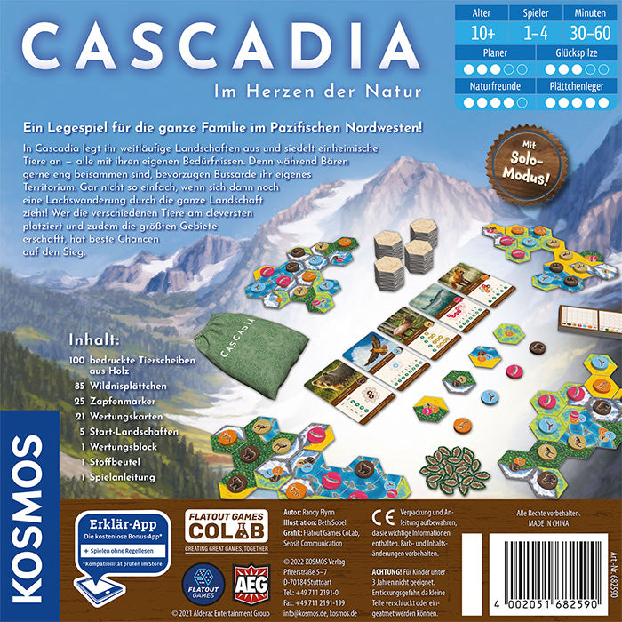 Spieleschachtel Rückseite