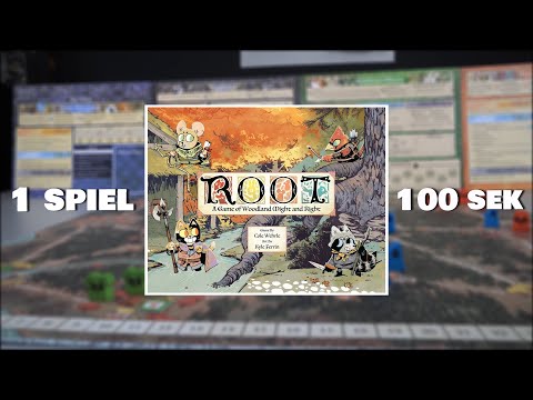 Youtube Video von Meeple King über Root
