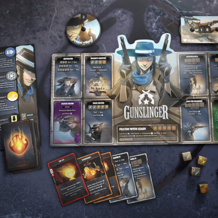 Dice Throne: Revolverheldin vs Samurai