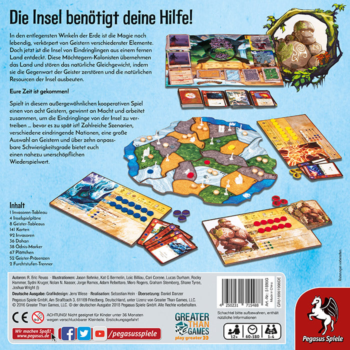 Spielschachtel Rückseite