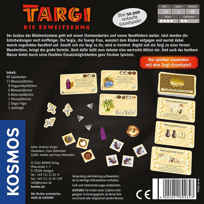 Spielschachtel Rückseite