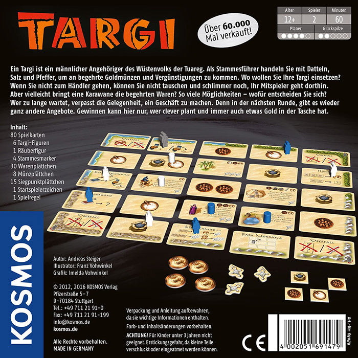 Spielschachtel Rückseite