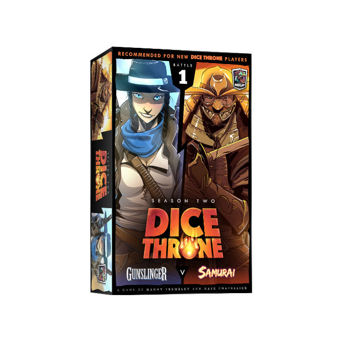 Dice Throne: Revolverheldin vs Samurai