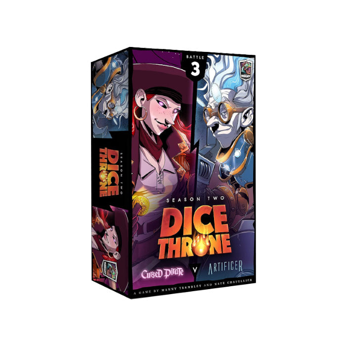 Dice Throne: Tüftler vs verfluchte Piratin