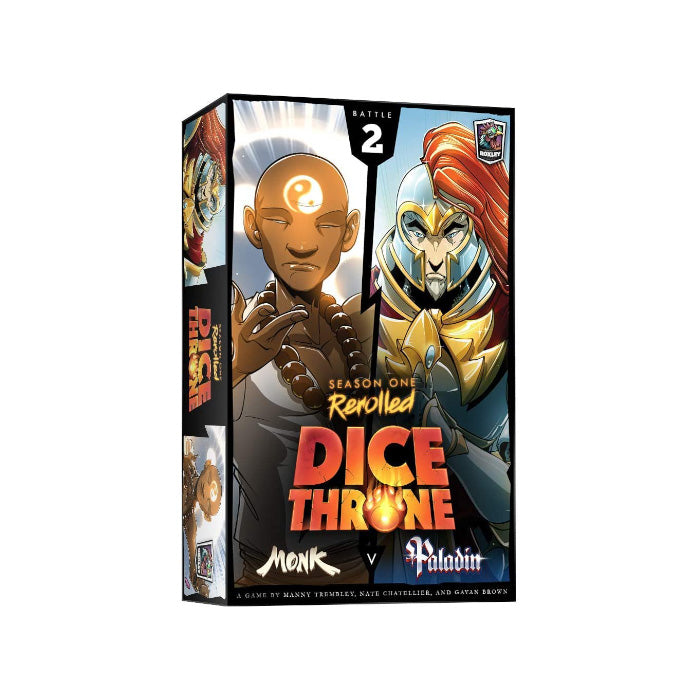 Dice Throne: Kampfmönch vs Paladin