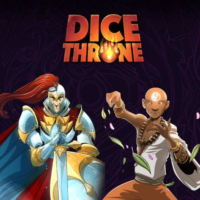 Dice Throne: Kampfmönch vs Paladin