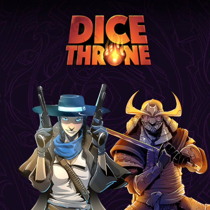 Dice Throne: Revolverheldin vs Samurai