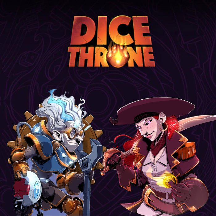 Dice Throne: Tüftler vs verfluchte Piratin