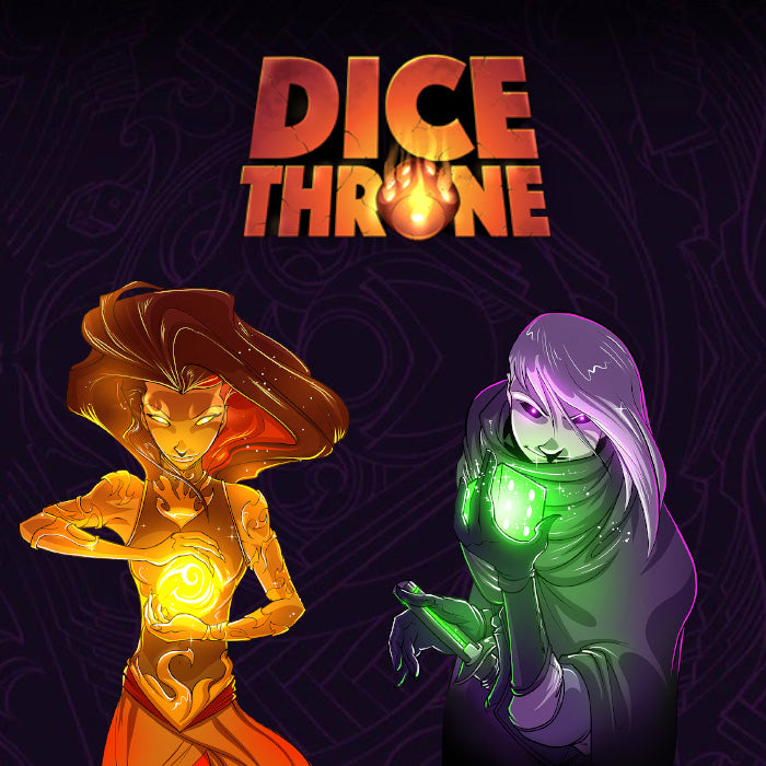 Dice Throne: Pyromantin vs Schattendieb